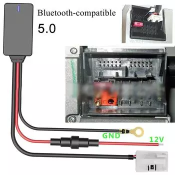 Aux автомобильный MP3-адаптер музыкальное радио для RCD RNS 210-310-315-510 Golf 5 6