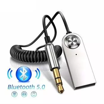 Aux Bluetooth адаптер Dongle кабель для автомобиля 3,5 мм разъем Aux Bluetooth 5.0 4.2 4.0 приемник динамик аудио музыкальный приемник 1pcs