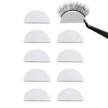 Auxiliary Makeup Tools Practice Eyelash Extension Training Fake Lashes Holder False Eyelash Display Board Eyelash Display Tray