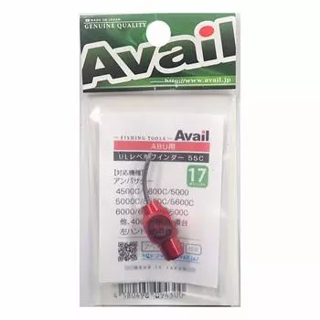 Avail Reel Ultra Light Level Winder Set 55C 17 Lines Красный lvw_set_1755c_red красный