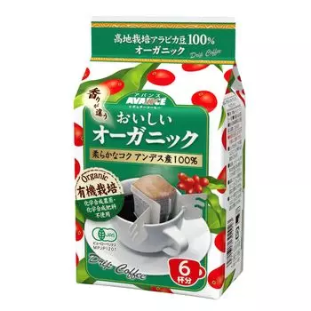 Avance Delicious Organic Drip Coffee 6P