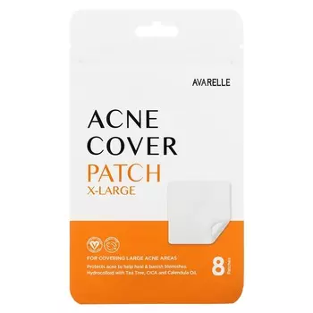 Avarelle, acne cover patch, 8 extra large patches
