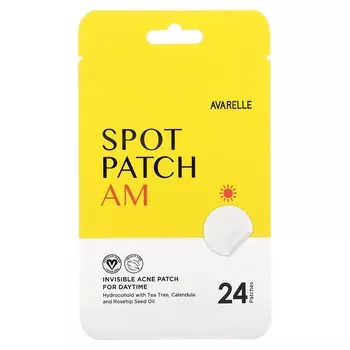 Avarelle, Spot Patch AM, 24 прозрачных патча