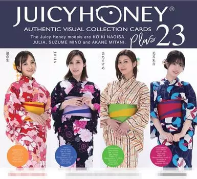 AVC Juicy Honey Collection Card PLUS #23 Нагиса Коио ДЖУЛИЯ Мино Сузуме Митани Акане 16 упаковок КОРОБКА