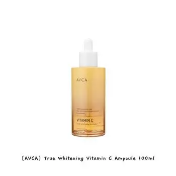 AVCA Vitamin C True Whitening Ampoule 100 мл, Anti-Aging, Korean Cosmetics, Kbeauty, образец