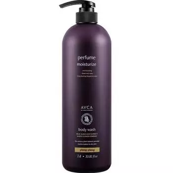 Avcar Perfume Large Body Wash Ilang Ilang, 1000мл, 1 корейская косметика