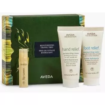 Aveda Moisturizing Travel Trio - Lip Saver Hand and Foot Moisturizing (161507), 1 pack