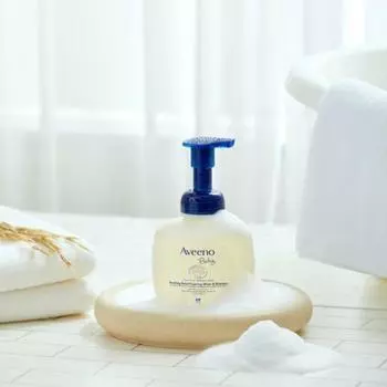 Aveeno Baby Aveeno Baby Успокаивающий шампунь-пенка для умывания, 400 мл