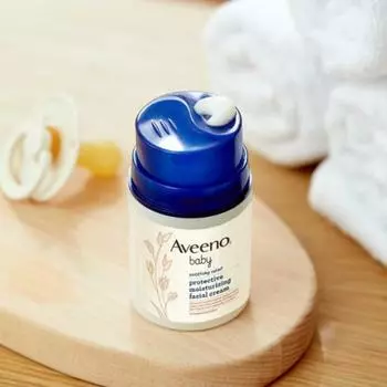 Aveeno Baby Avino Baby успокаивающий защитный крем для лица 48 г