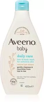 Aveeno Baby Hair&Body Wash shampoing pour enfant pour cheveux et corps TU прозрачный