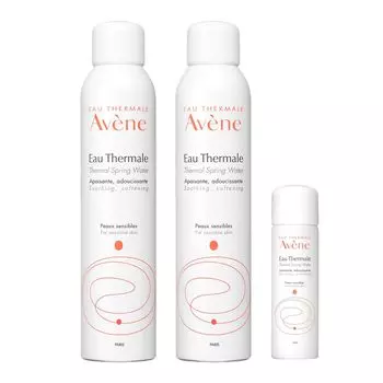 Avene Avene Water размер 2 бутылки Avene Avene Water размер включен (L) + (J)
