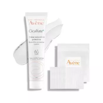 Avene Cicalfate+ SOS крем (40мл) + Ватные диски (20 листов)