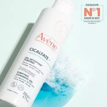 Avene Cicalpart+ Cica Очищающий гель 200 мл