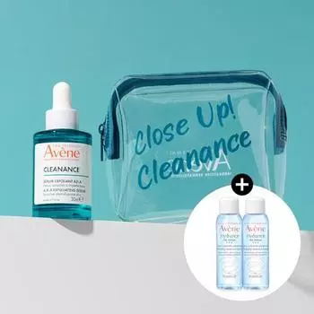 Avene Cleanance AHA Serum 30 мл специальный (+пакет+Idrance Essence в лосьоне 25 мл*2)