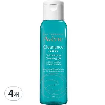Avene Cleanance Мягкокислотный очищающий гель, 4 упаковки