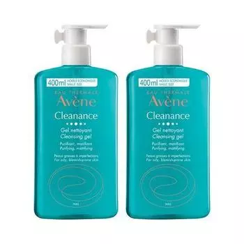 Avene Cleanance Очищающий гель 400 мл Double Special