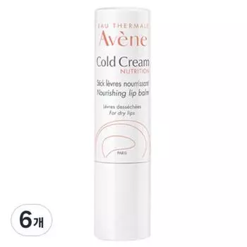 Avene Cold Cream Питательный бальзам для губ 4г, 6 упаковок