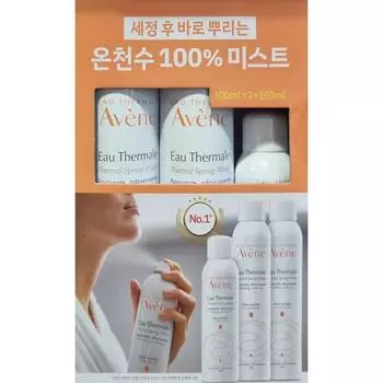 Avene Eau Термальный спрей с водой из горячих источников, 300 мл, 2 шт. + 50 мл, 1 шт. (Мист 300мл 2р+50мл)
