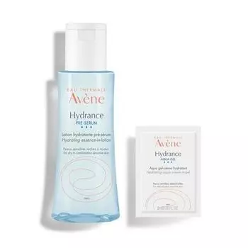 Avene Idrance Essence in Lotion 100ml + Aqua Cream in Gel 2ml set, 1 set