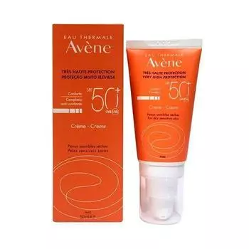 Avene Крем для лица SPF50+ для сухой чувствительной кожи 50 мл