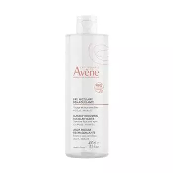 Avene Мицеллярный лосьон очищающий 400 мл (Обновление контейнера) Идеальная очистка от мелкой пыли, гипоаллергенная вода, 400 мл, 1 шт.