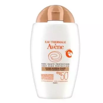 Avene Минеральный флюид Teinted Spf50+ 40 мл