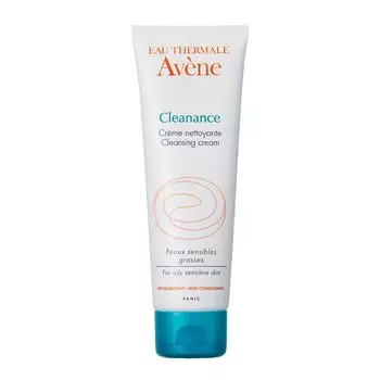 Avene Очищающая пенка для умывания лица Акне Огрубевшая кожа Поры Себум Уход Чувствительная кожа Некомедогенный