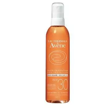 Avene Солнцезащитное масло Spf30 200мл
