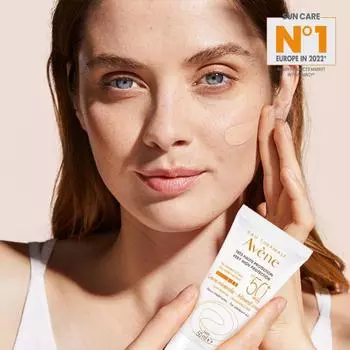 Avene Sun Mineral Cream 50ml SPF50+ PA++++, Корейский солнцезащитный крем