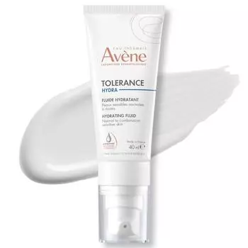 Avene Tolerance Hydrating Fluid Hyaluronic Acid Moisture Soothing Lotion, 40 мл, 1 шт.