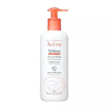 Avene trixera nt жидкий молочко 400 мл крем для тела сухой ребенок мама все тело лицо чувствительная кожа семья