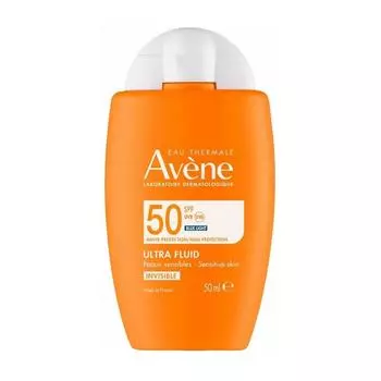 Avene Ultra Fluid Невидимый солнцезащитный крем Spf50 50 мл
