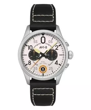 AVI-8 Spitfire Lock Chronograph Imperial War Museums Edition Bethlem White Dial Quartz AV-4089-0B Мужские часы белый