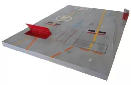 Aviation Fighters Aircraft Carrier Admiral Kuznev Diorama Deck Base Completed Product 1/144