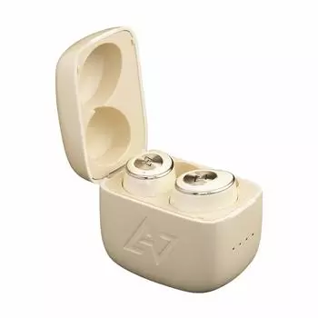 AVIOT Полностью беспроводной шумоподавитель для 50 часов музыки и качественного захвата звука вызова Совместимость с приложением IPX4 TE-D01m (слоновая кость) наушники/Bluetooth