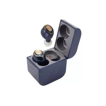 AVIOT TE D01g Bluetooth iPhone Android Bluetooth Ver.5.0 IPX7 темно-синие наушники полностью беспроводные