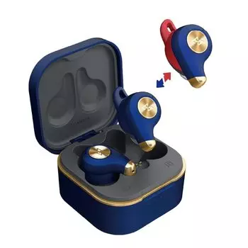 AVIOT Wireless Noise поставляется со сменным наушником Полностью беспроводной Bluetooth включает в себя одно ухо До 34 часов долгого милого внешнего звука IPX4