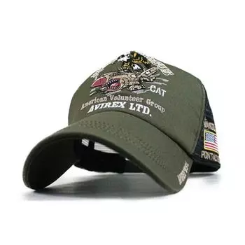 AVIREX FLYING Наш магазин ограничен оригинальным сетчатым кепкой шляпа популярный трендовый бренд подарок мужской весна/лето осень/зима (ЛЕТАЮЩИЙ ЦИРК/Хаки)
