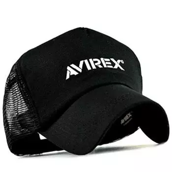 AVIREX Limited Model Cap Hat Black Series Black Avirex 7995525 Кепка сетчатая охотничья низкая кепка панама рабочая кепка крутая мужская женская (M_Mesh_17158500_BIG) чёрный