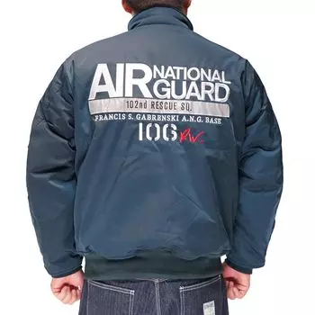 AVIREX New York Air National Guard CWU Jacket Filling Blouson Outerwear Avirex 783-3252064 Men s (M, Navy) тёмно-синий
