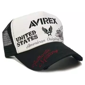 AVIREX Соединенные Штаты 17093800 AVIREX поврежденная сетчатая крышка (черный) чёрный