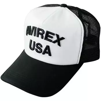 Avirex Standard Military Mesh Available in 2 XL and LL Size Fits USA Men s Cap, Sizes (One Most, White)