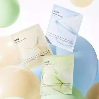 Aviv Collagen Gel Mask, 4 sheets, 3 types, choose 1 Resurrection Plant Jelly 4P Project