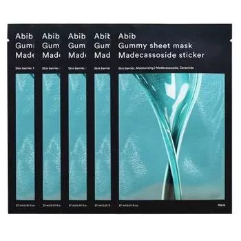 Aviv Gum Crack Sheet Mask Madecassoside Sticker 27ml 5 sheets, 5 pieces