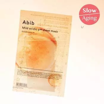 Aviv Mildly Acidic pH Sheet Mask Glutathione Fit 1 sheet