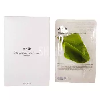 Aviv slightly acidic pH sheet mask Houttuynia cordata fit 30ml, 1 pack, 30 pieces