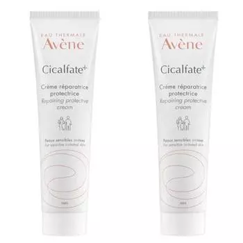 Avne Cicalfate+ Восстанавливающий защитный крем 100 мл, 3,3 жидких унции, 2 шт.
