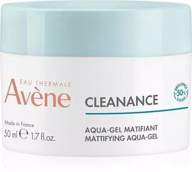 Avne Cleanance Mattifying Aqua-gel Увлажняющий и матирующий гель-крем для жирной и комбинированной кожи TU прозрачный