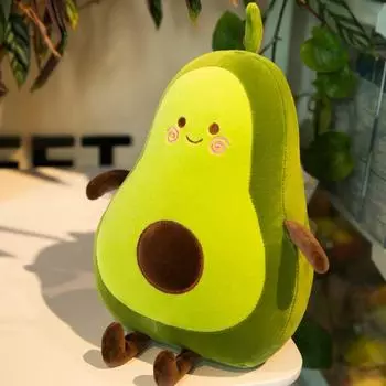 Avocado Ragdoll Small Size Doll Cushion Pillow Fluorescent Green(Avocado) 45cm [nap pillow]]