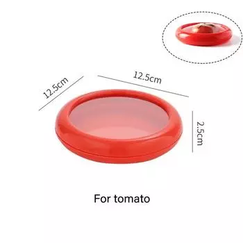 Avocado Storage Organizer Silicone Fruit Storage Box Fruit and Vegetable Antioxidant Storage Box Reusable Avocado Storage Tools 1-tier